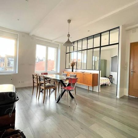 Superbe Loft 100M2 Proche Cathedrale Avec Parking Apartment Reims Exterior foto