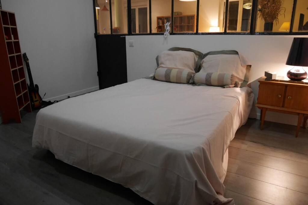 Superbe Loft 100M2 Proche Cathedrale Avec Parking Apartment Reims Exterior foto