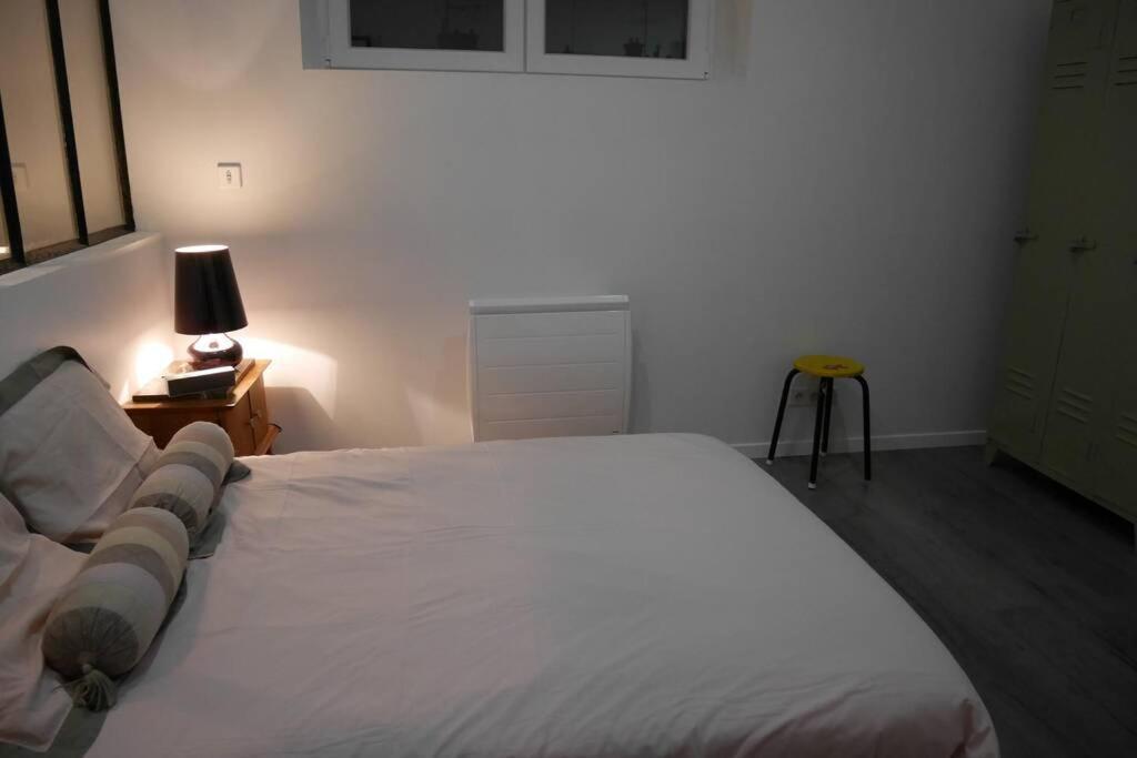 Superbe Loft 100M2 Proche Cathedrale Avec Parking Apartment Reims Exterior foto