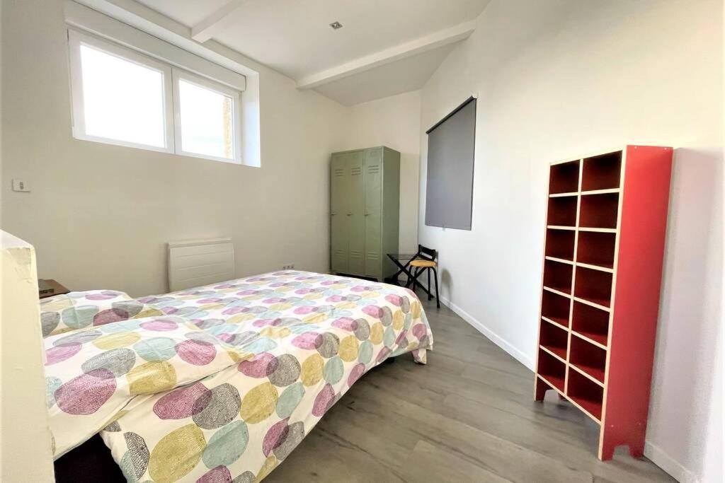 Superbe Loft 100M2 Proche Cathedrale Avec Parking Apartment Reims Exterior foto