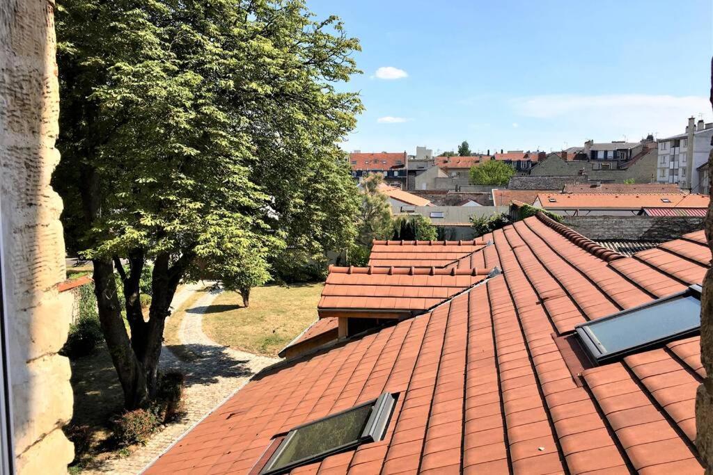 Superbe Loft 100M2 Proche Cathedrale Avec Parking Apartment Reims Exterior foto